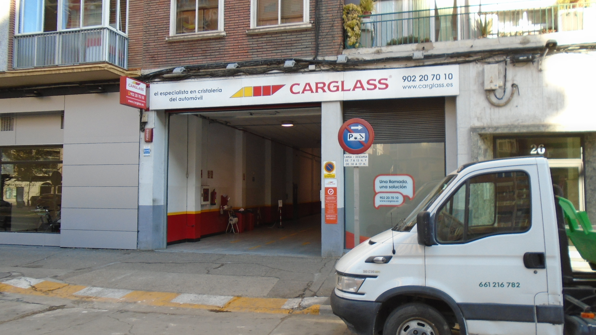 Carglass ZARAGOZA 3 taller de reparación y sustitución de lunas